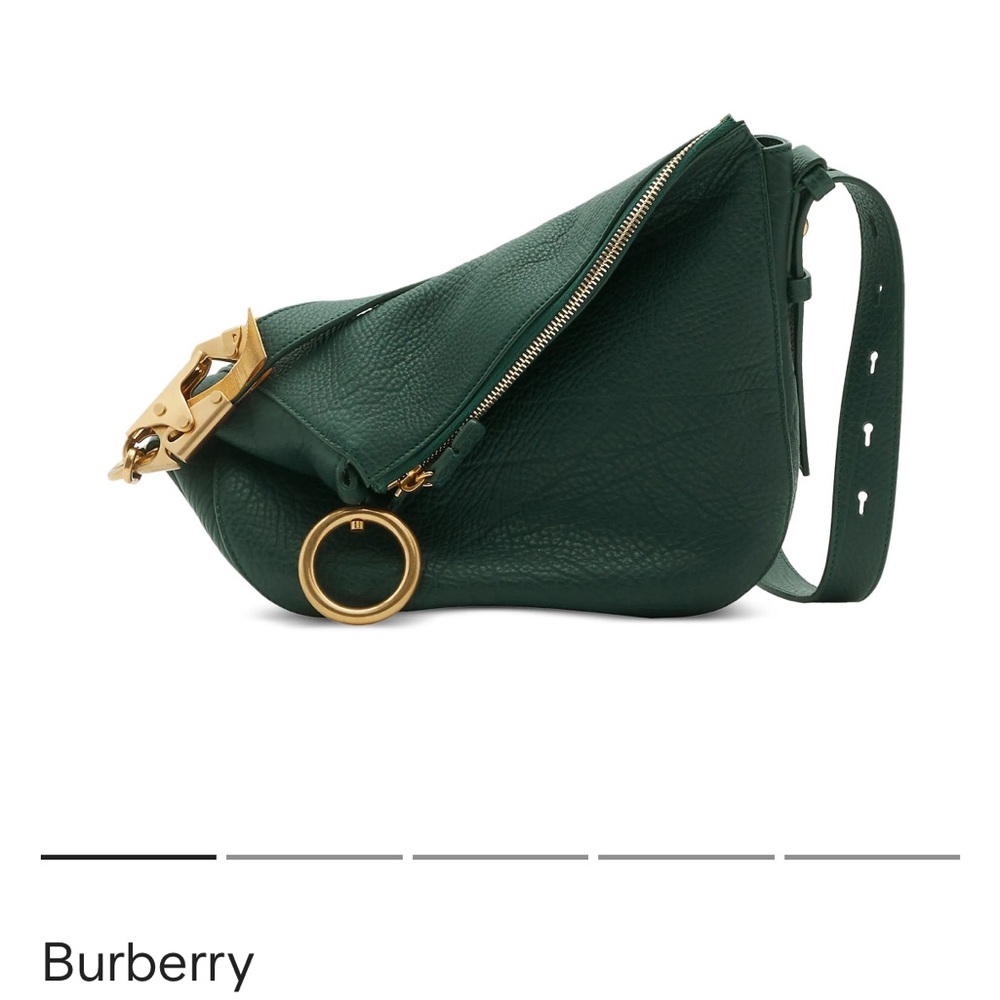 Burberry Green medium knight bag